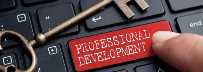 professional development program in program menu